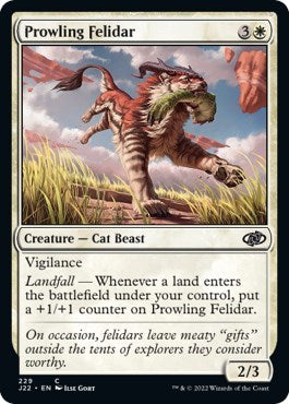 Prowling Felidar (Jumpstart 2022) Near Mint