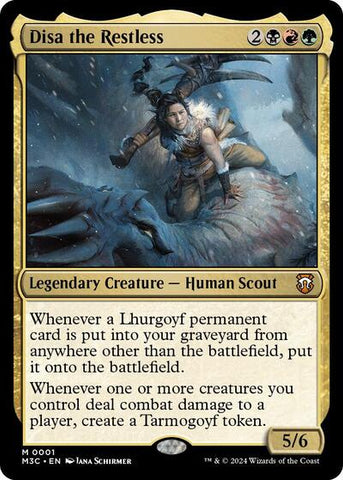 Disa the Restless (Commander: Modern Horizons 3) Near Mint