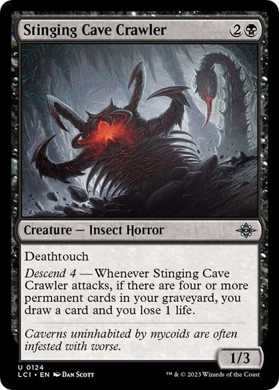 Stinging Cave Crawler (The Lost Caverns of Ixalan) Near Mint Foil