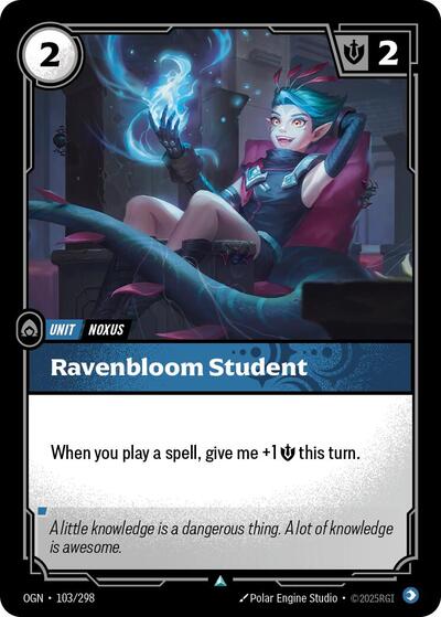 Ravenbloom Student (Origins) Near Mint Foil