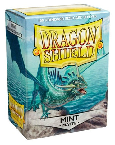 Dragon Shield Matte Sleeves Mint (100-Pack) (Dragon Shield) New