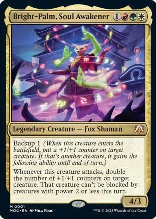 Bright-Palm, Soul Awakener (Commander: March of the Machine) Near Mint