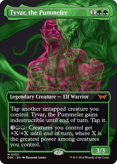 Tyvar, the Pummeler (Showcase) (Duskmourn: House of Horror) Near Mint