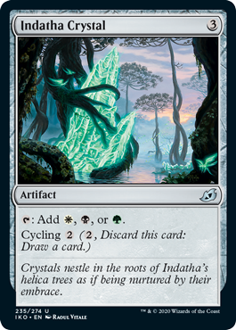 Indatha Crystal (Ikoria: Lair of Behemoths) Near Mint