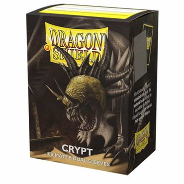 Dragon Shield Dual Matte Standard Sleeves Crypt (100-Pack) (Dragon Shield) New