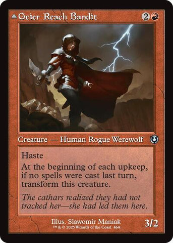 Geier Reach Bandit (Retro Frame) (Innistrad Remastered) Near Mint Foil