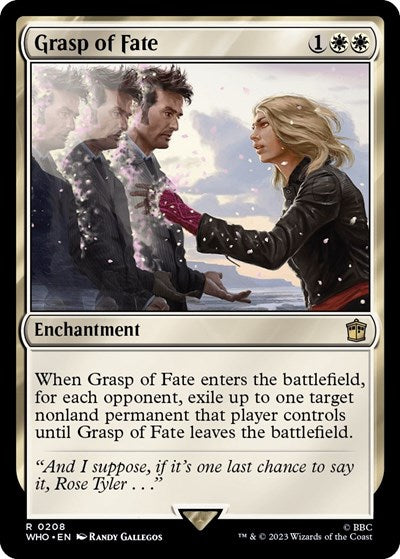 Grasp of Fate (Universes Beyond: Doctor Who) Near Mint Foil
