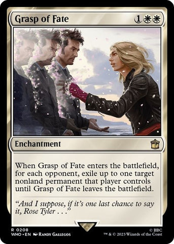 Grasp of Fate (Universes Beyond: Doctor Who) Near Mint Foil