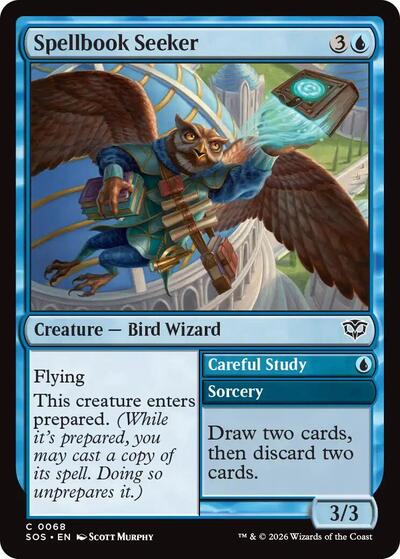 Spellbook Seeker (Secrets of Strixhaven) Near Mint Foil