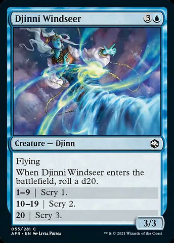 Djinni Windseer (Adventures in the Forgotten Realms) Near Mint