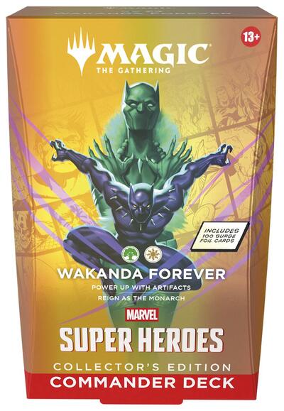Marvel Super Heroes Commander Deck Wakanda Forever (Collector's Edition)