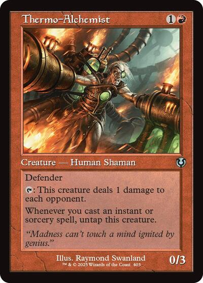 Thermo-Alchemist (Retro Frame) (Innistrad Remastered) Near Mint