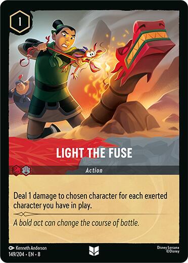 Light the Fuse (Reign of Jafar) Near Mint