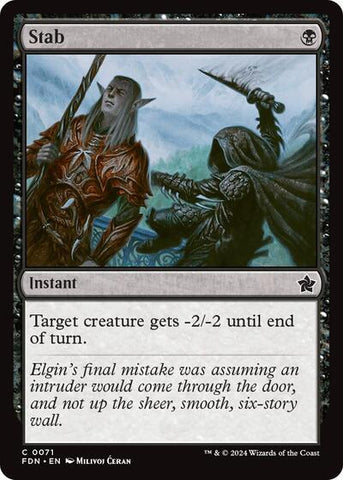 Stab (Foundations) Near Mint