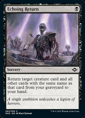 Echoing Return (Modern Horizons 2) Near Mint Foil