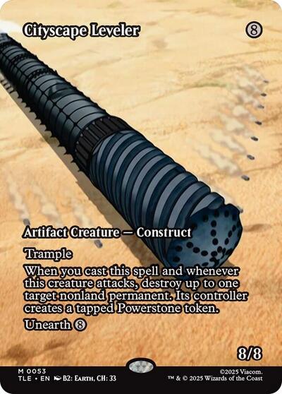 Cityscape Leveler (Borderless) (Avatar: The Last Airbender: Eternal-Legal) Near Mint