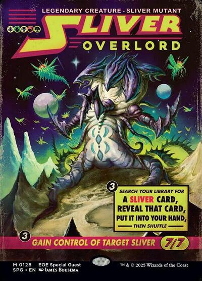 Sliver Overlord (Showcase) (Special Guests) Near Mint