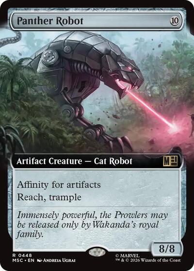 Panther Robot (Extended Art) (Commander: Marvel Super Heroes) Near Mint