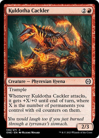 Kuldotha Cackler (Phyrexia: All Will Be One) Near Mint Foil