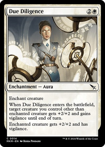 Due Diligence (Murders at Karlov Manor) Near Mint Foil