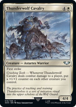 Thunderwolf Cavalry (Universes Beyond: Warhammer 40K) Near Mint