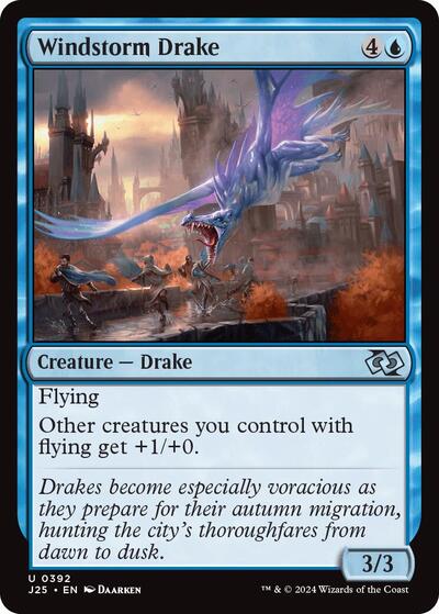 Windstorm Drake (Foundations Jumpstart) Near Mint