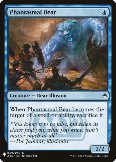 Phantasmal Bear (Mystery Booster) Near Mint