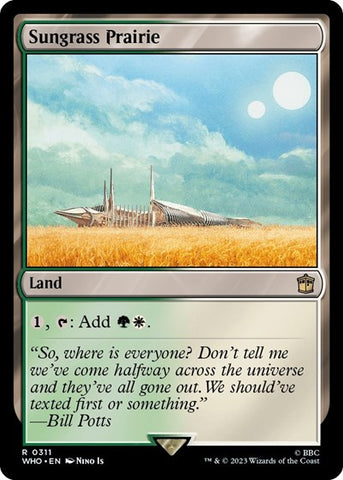 Sungrass Prairie (Universes Beyond: Doctor Who) Near Mint