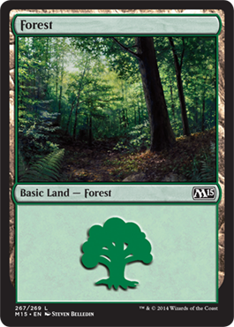 Forest (267) (Magic 2015 Core Set) Near Mint