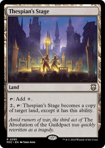 Thespian's Stage (Commander: Modern Horizons 3) Near Mint