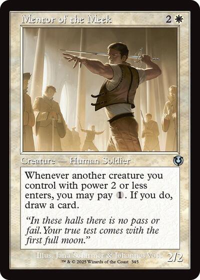 Mentor of the Meek (Retro Frame) (Innistrad Remastered) Near Mint