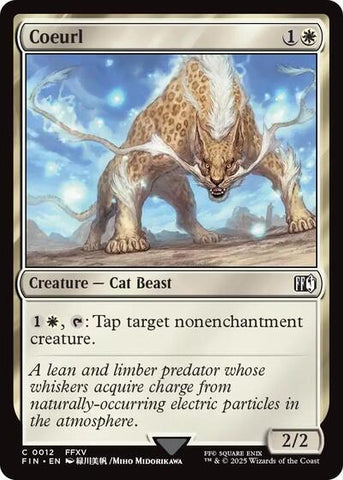 Coeurl (Universes Beyond: FINAL FANTASY) Near Mint Foil