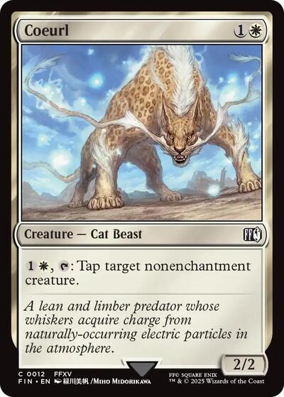 Coeurl (Universes Beyond: FINAL FANTASY) Light Play Foil