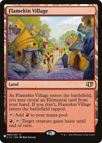 Flamekin Village (C14) (The List) Near Mint