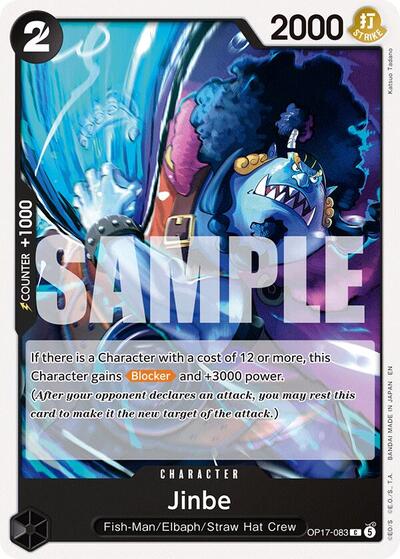 Jinbe (The World's Strongest Warriors) Near Mint