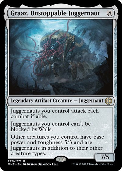Graaz, Unstoppable Juggernaut (Phyrexia: All Will Be One) Near Mint Foil