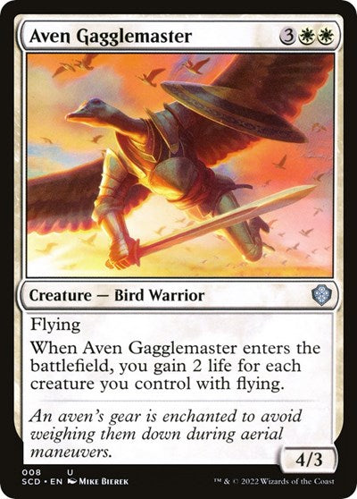 Aven Gagglemaster (Commander 2022 Starter Decks) Near Mint