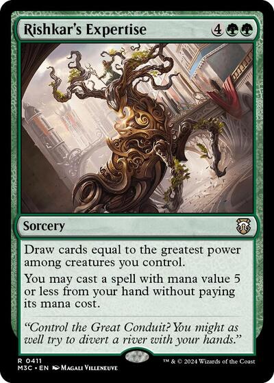 Rishkar's Expertise (Commander: Modern Horizons 3) Near Mint