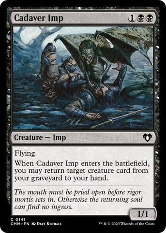 Cadaver Imp (Commander Masters) Near Mint Foil