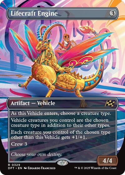 Lifecraft Engine (Borderless) (Aetherdrift) Near Mint