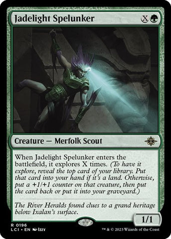 Jadelight Spelunker (The Lost Caverns of Ixalan) Near Mint Foil