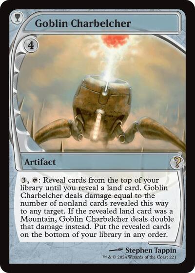 Goblin Charbelcher (Future Sight) (Mystery Booster 2) Near Mint