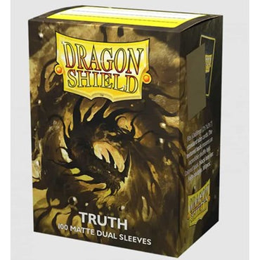 Dragon Shield Dual Matte Standard Sleeves Truth (100-Pack) (Dragon Shield) New