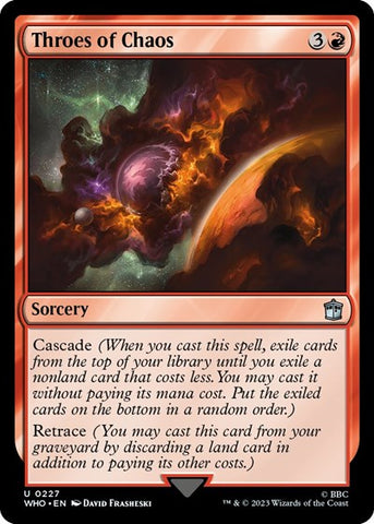 Throes of Chaos (Universes Beyond: Doctor Who) Near Mint