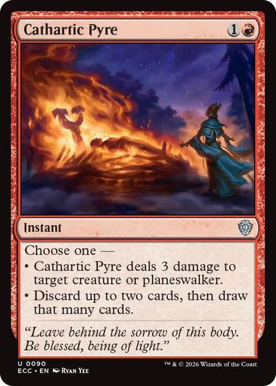 Cathartic Pyre (Commander: Lorwyn Eclipsed) Near Mint