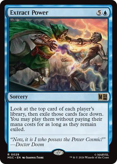 Extract Power (Commander: Marvel Super Heroes) Near Mint