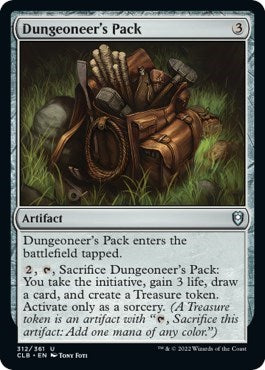 Dungeoneer's Pack (Commander Legends: Battle for Baldur's Gate) Near Mint Foil