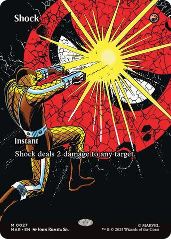 Shock (Borderless) (Marvel Eternal-Legal) Near Mint
