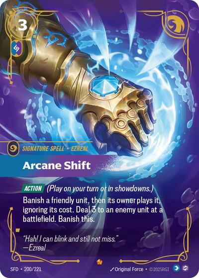Arcane Shift (Spiritforged) Near Mint Foil