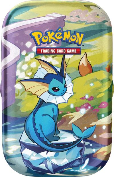Prismatic Evolutions Mini Tin (Vaporeon)